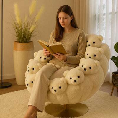 Muebles de salón chaise de créateur personnalité créative Art poupée